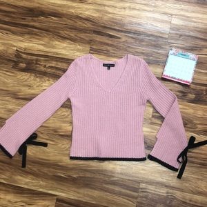 Bell Sleeve Knit Sweater
